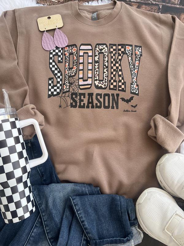 Spooky Season Mocha Sweatshirt