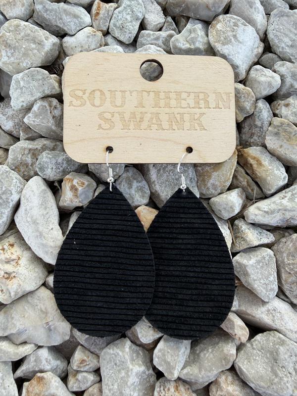 Penelope Black Earrings