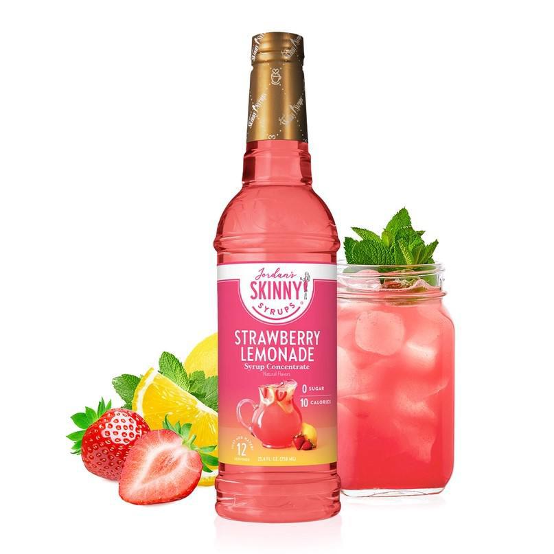 Strawberry Pink Lemonade Syrup Concentrate by Jordan's Skinny Mixes