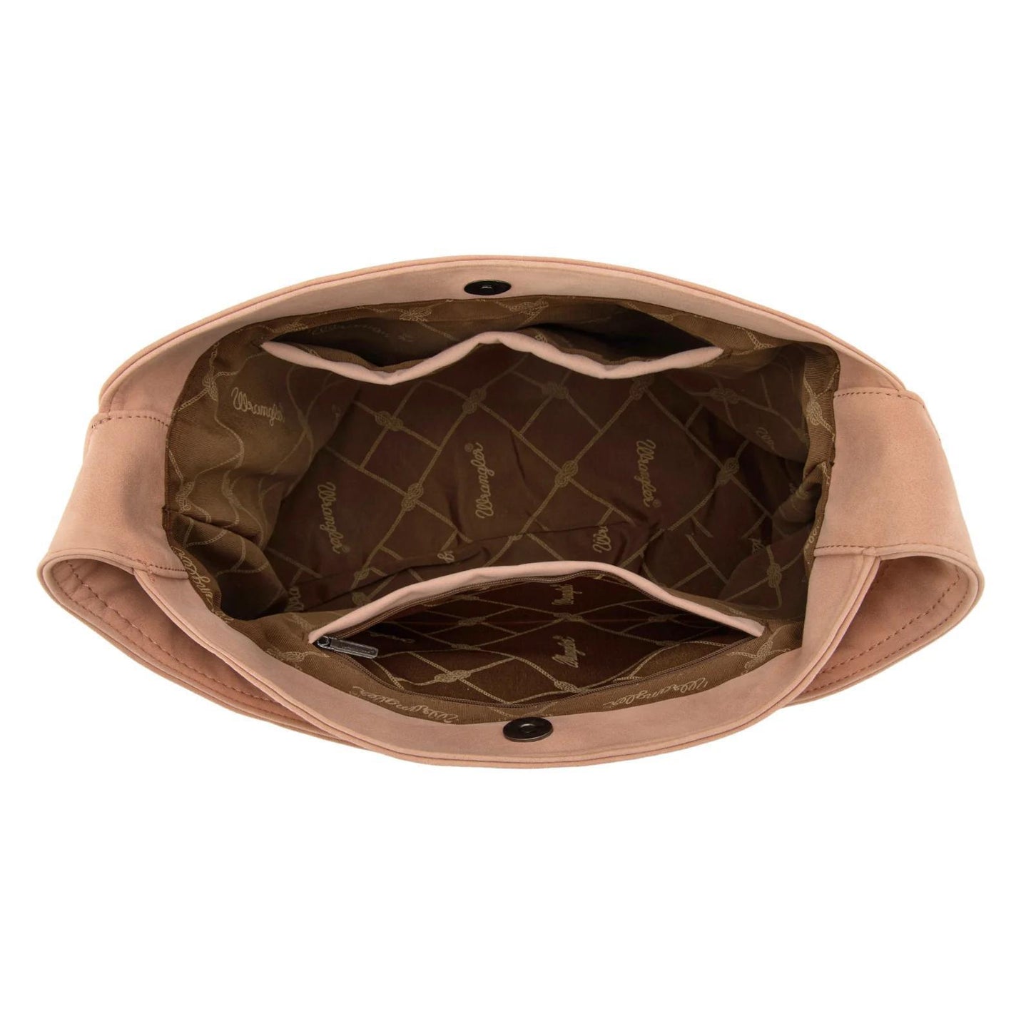 Wrangler Fringe Studded Hobo Bag