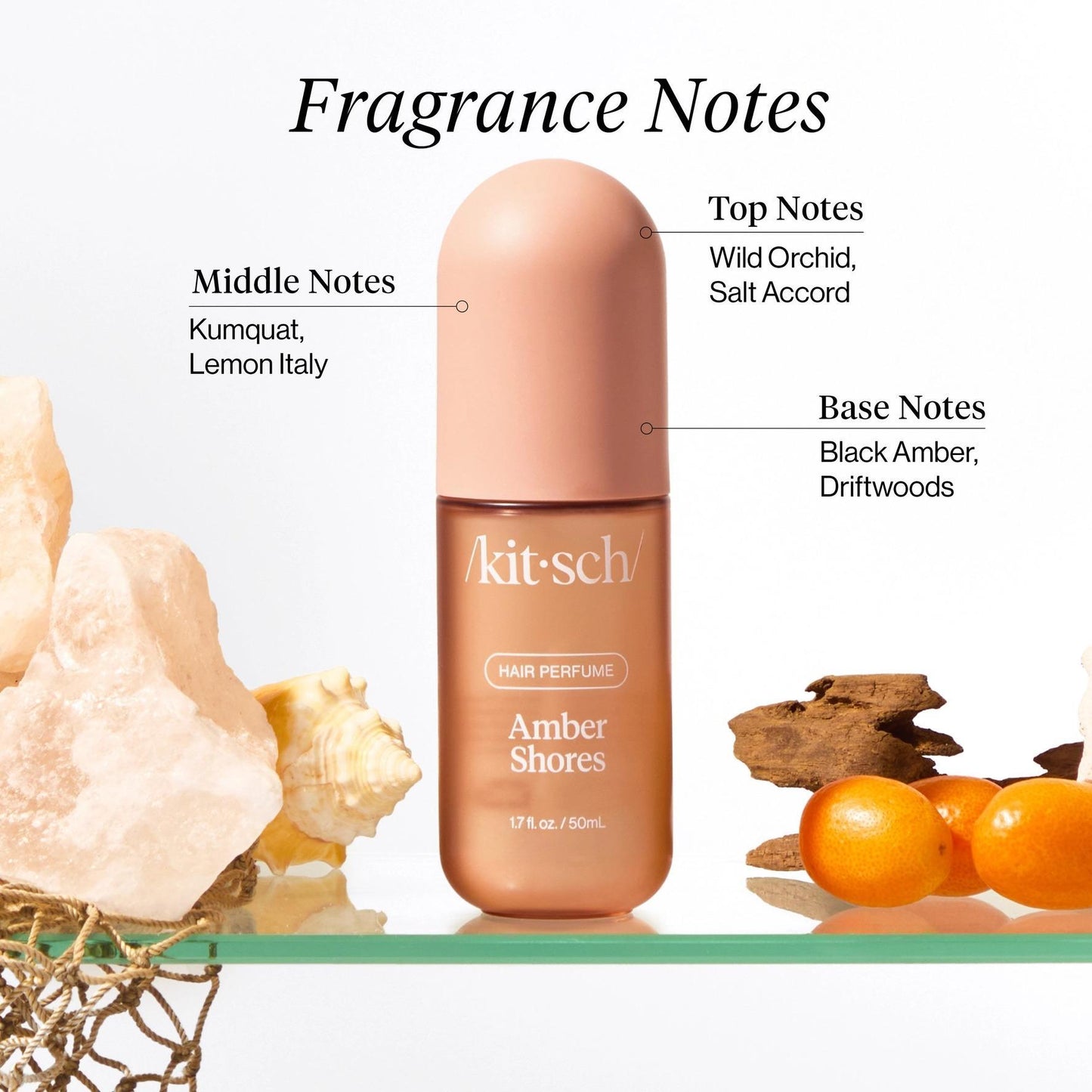 Amber Shores Hair & Body Perfume Mist by Kitsch