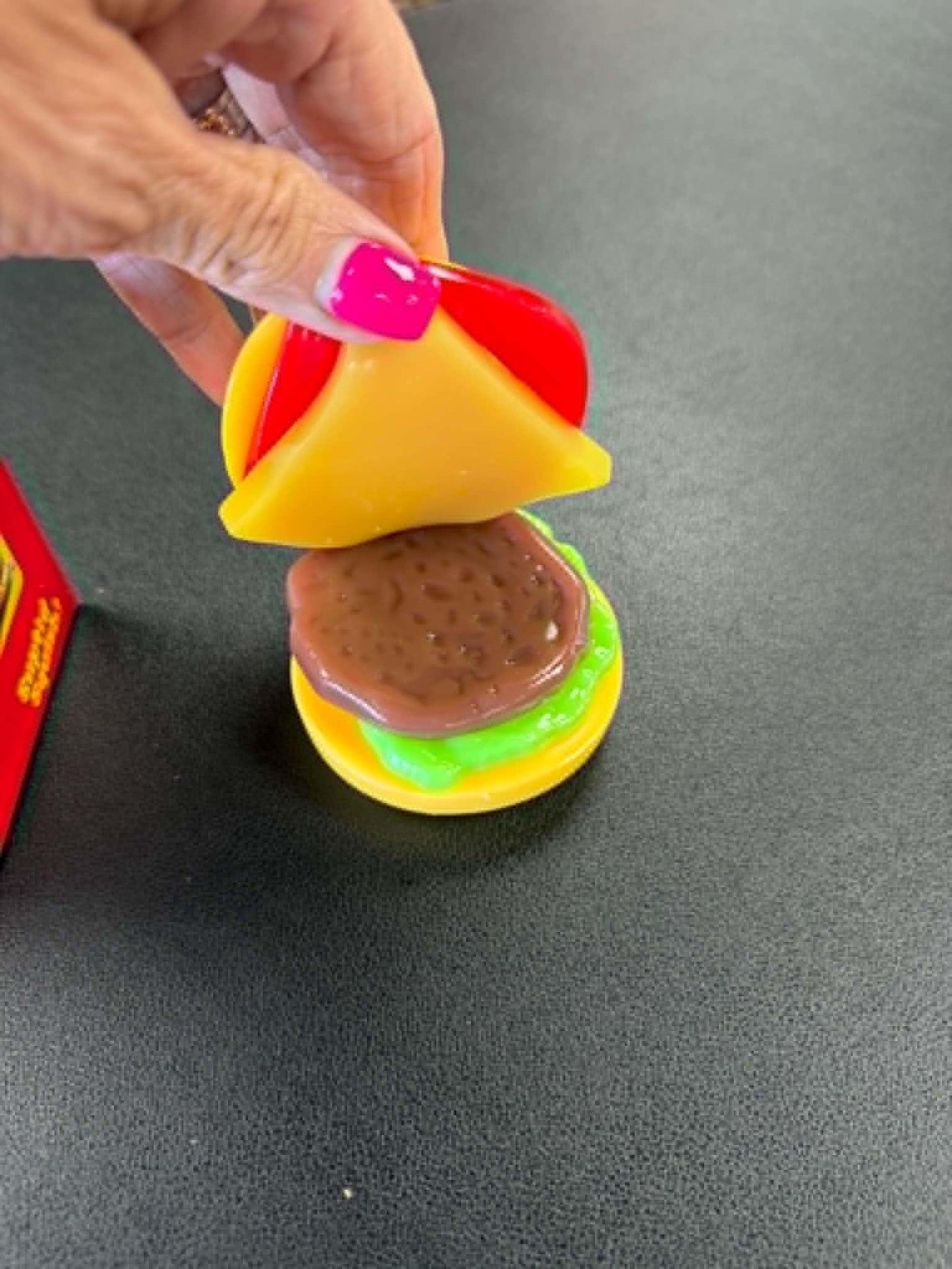 McDonalds Stackable Pull Apart Hamburger Squishy