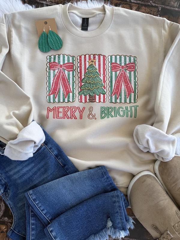 Merry & Bright Sweatshirt