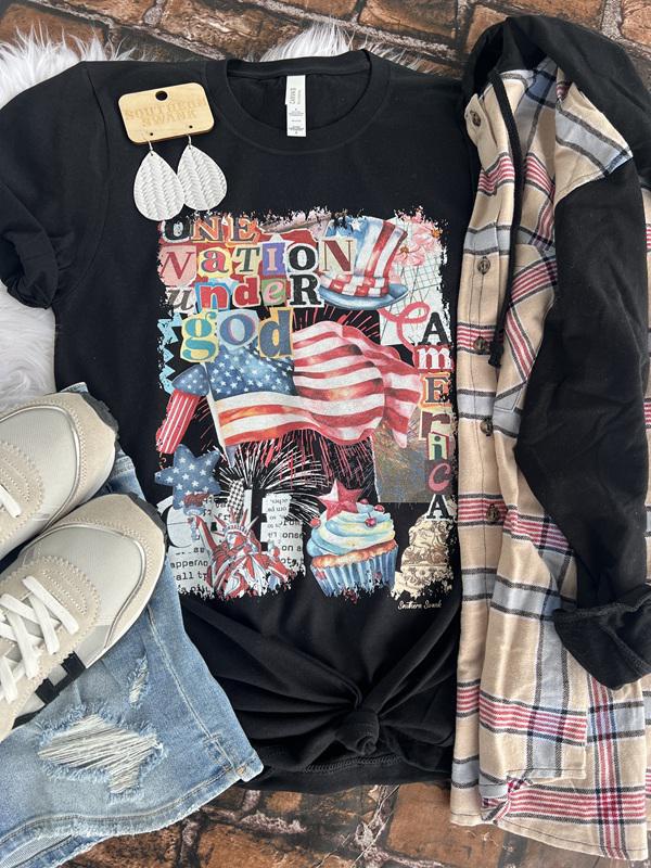 One Nation Under God Tee