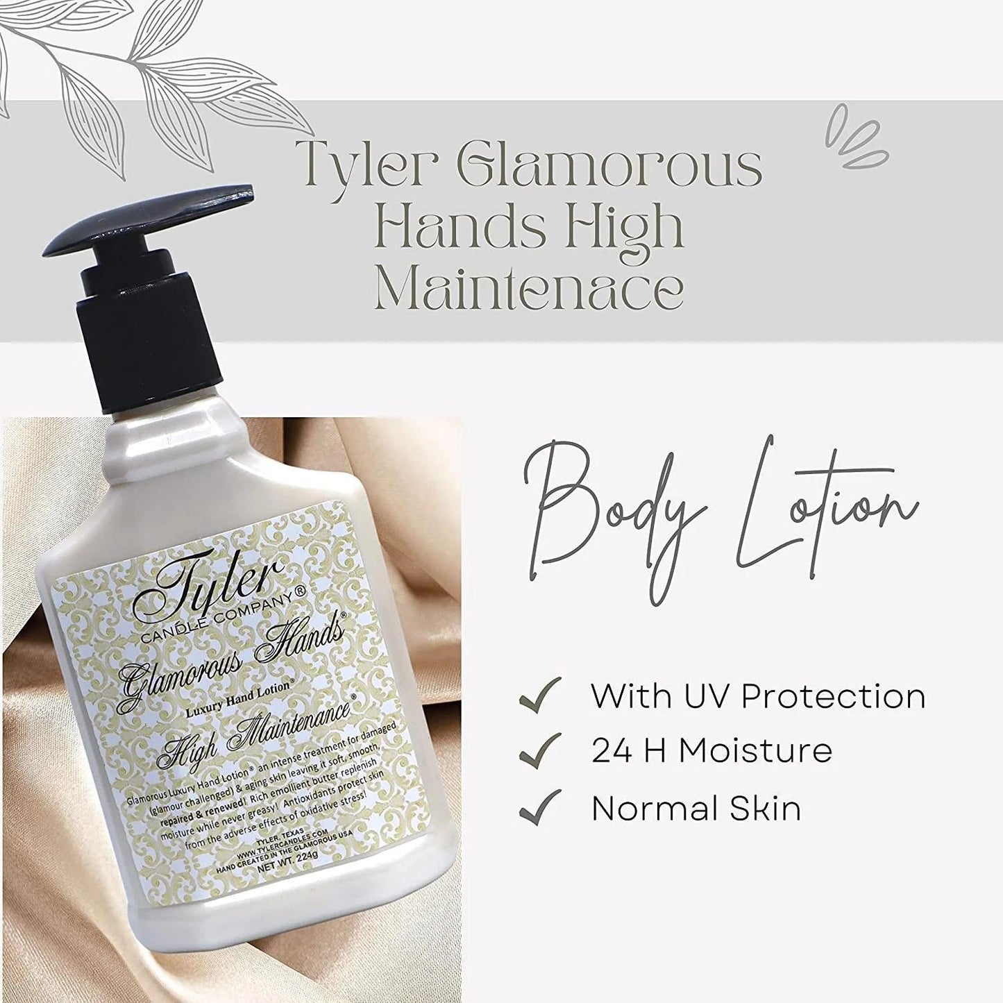 Luxury Hand Lotion by Tyler Candle Co.