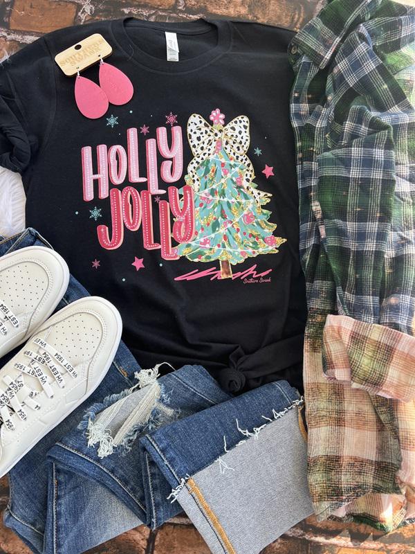 Holly Jolly Christmas Tee