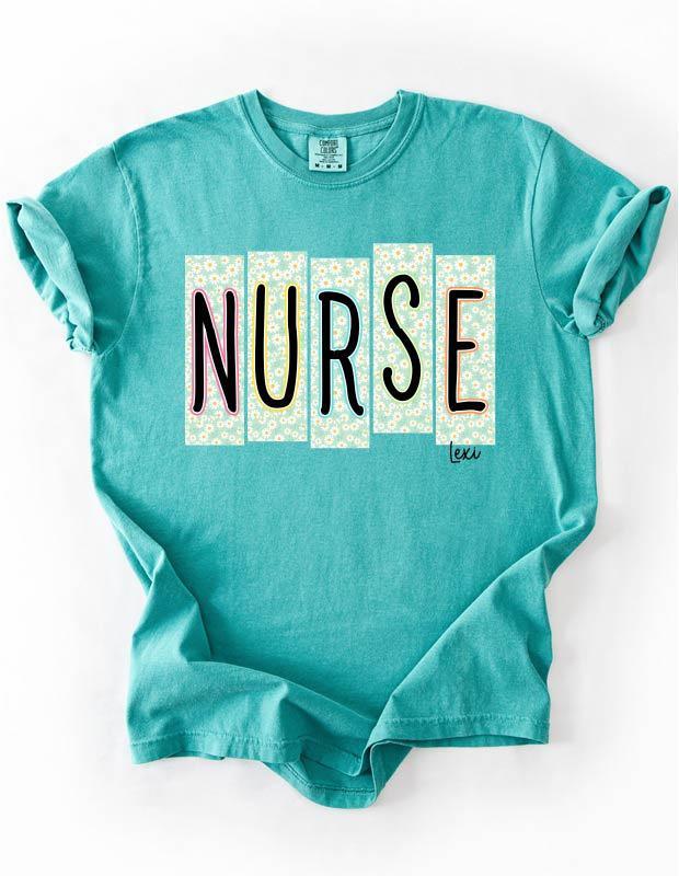 Nurse Personalized Name Tees