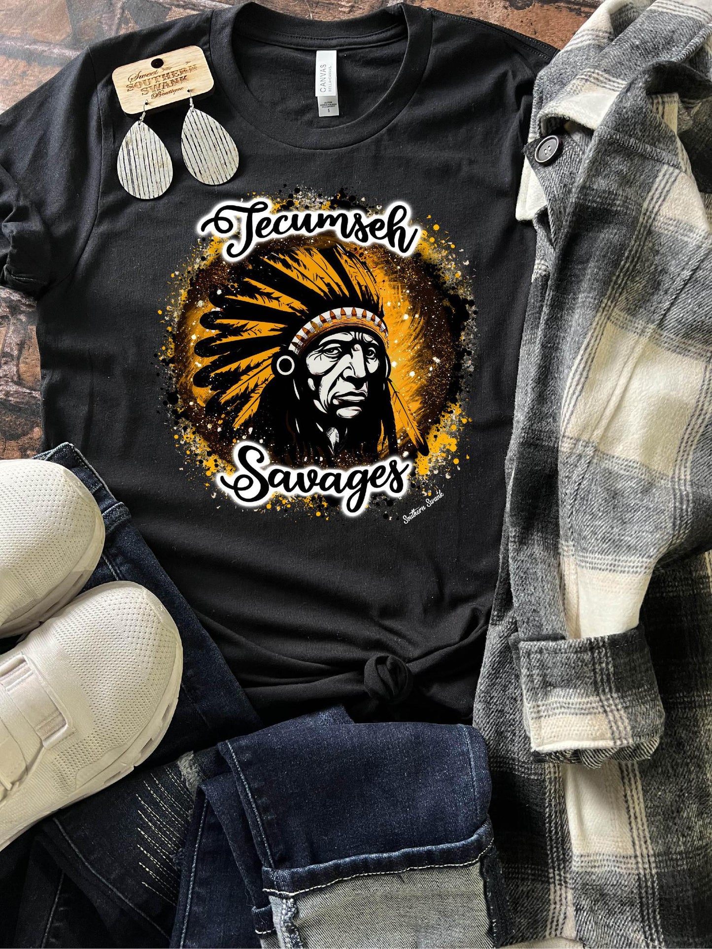 Tecumseh Savages Spirit Tee