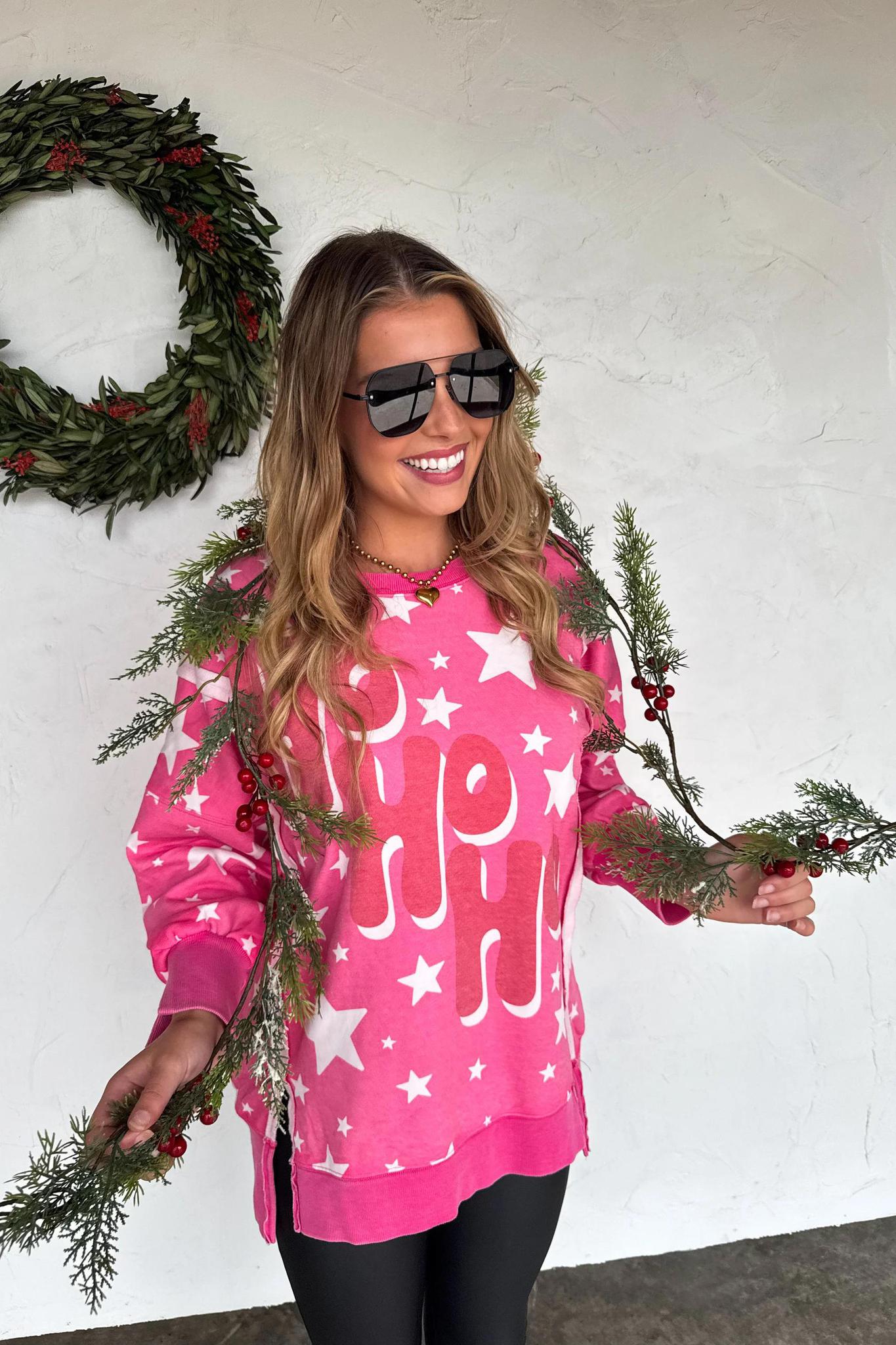 HO HO HO Pullover by Blakeley