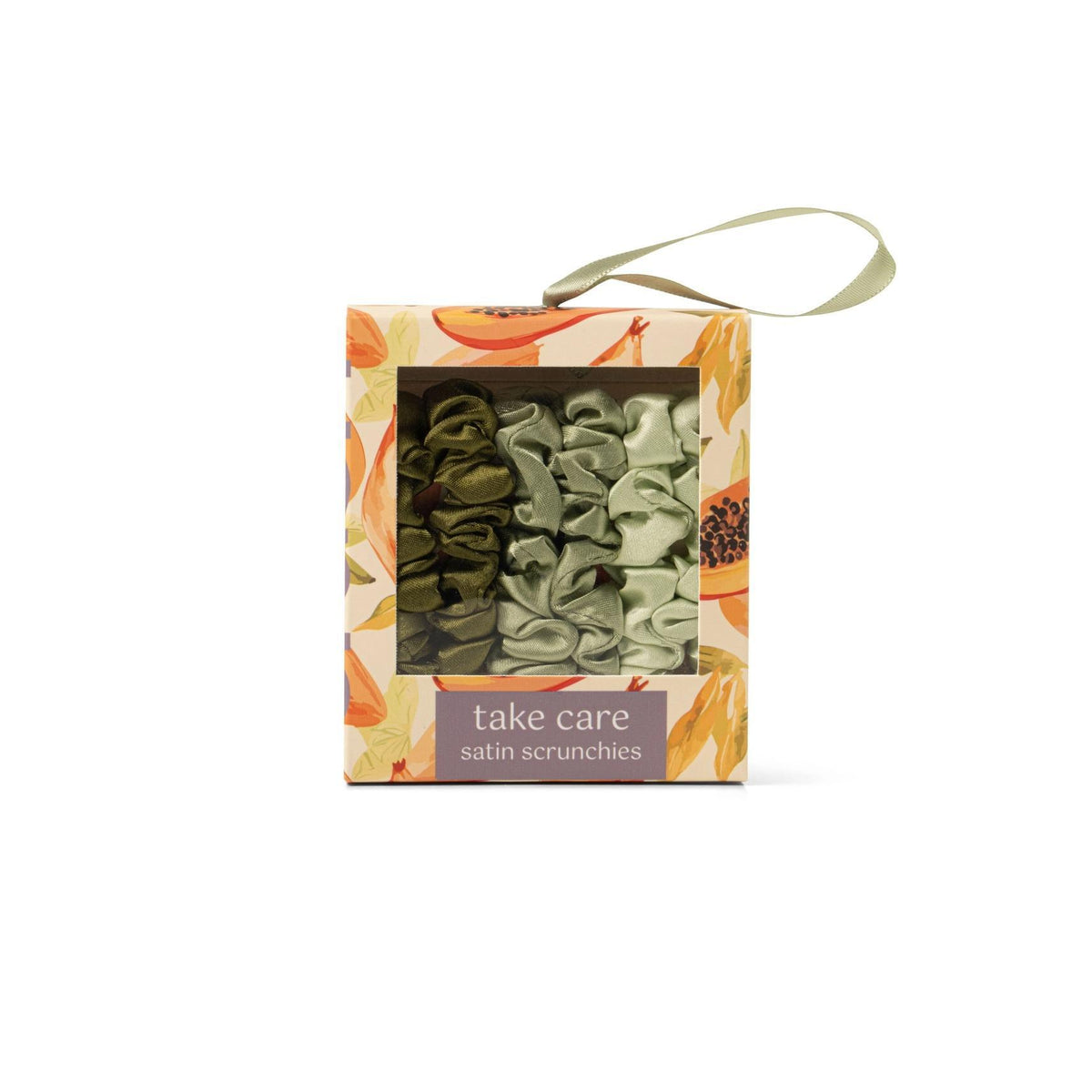 Take Care Satin Scrunchies by Crush