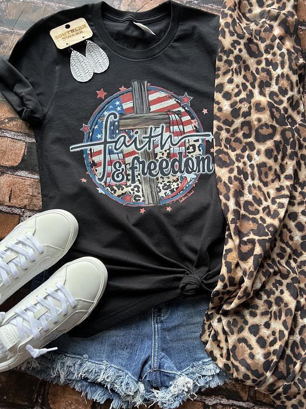 Faith and Freedom Tee