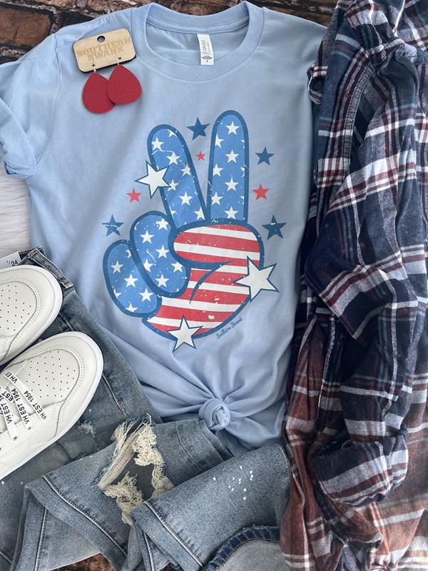 Groovy Patriotic Tee