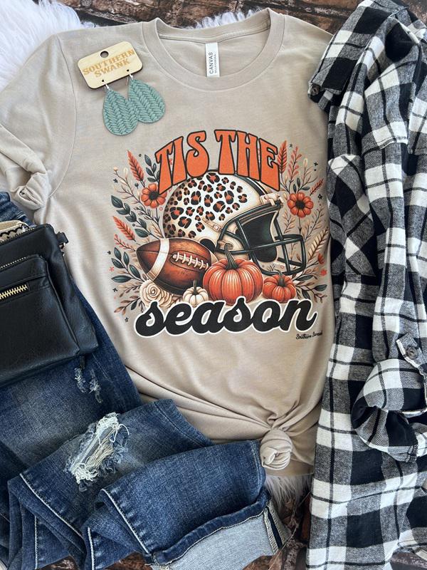 Tis The Season - Football & Fall Tee