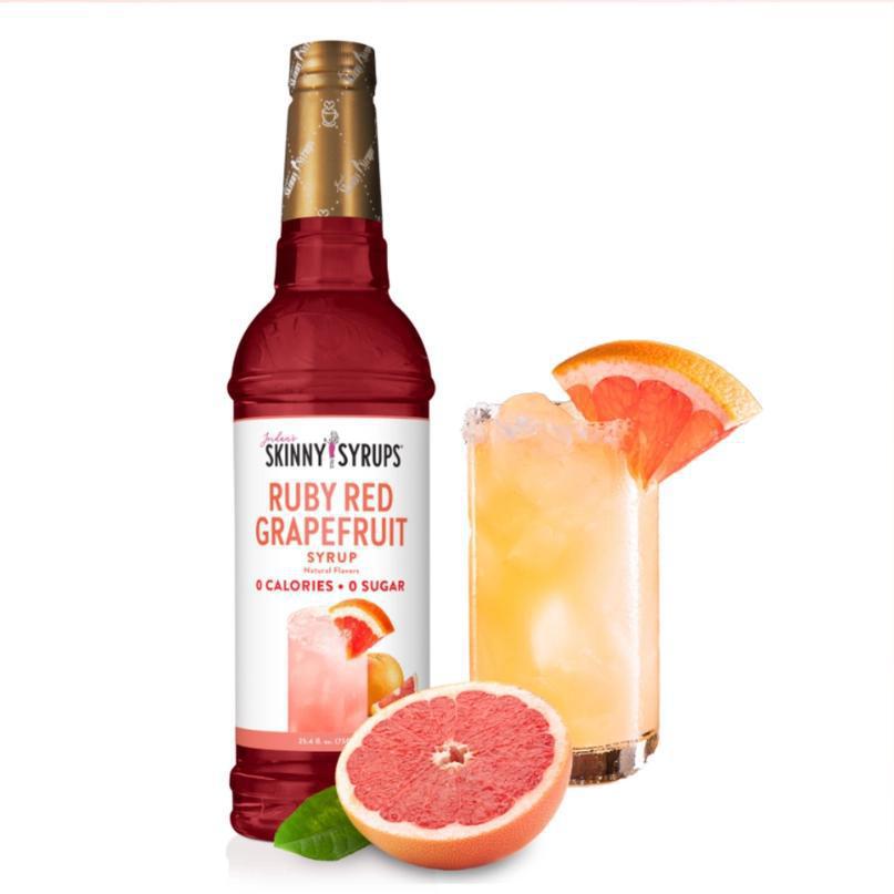 Ruby Red Grapefruit Syrup Sugar Free Syrup by Jordan's Skinny Mixes