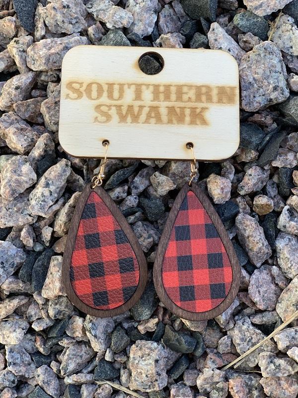 Buffalo Plaid Obsession Earrings