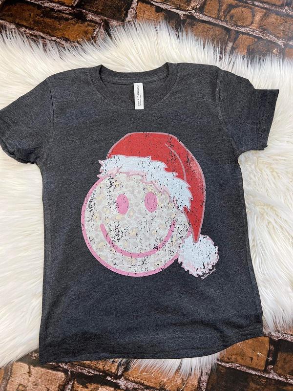 Toddler/Youth Santa Smiley Tee