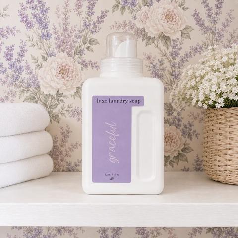 Graceful - Sweet Citrus • Lily • Vanilla- by TMLL ~ Luxe Laundry Soap