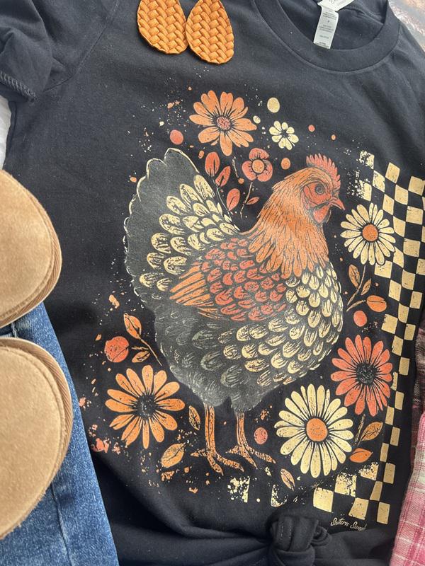 Harvest Hen Graphic Tee