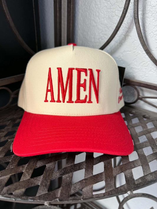 Amen ~ Faith Over Fear Trucker Hat