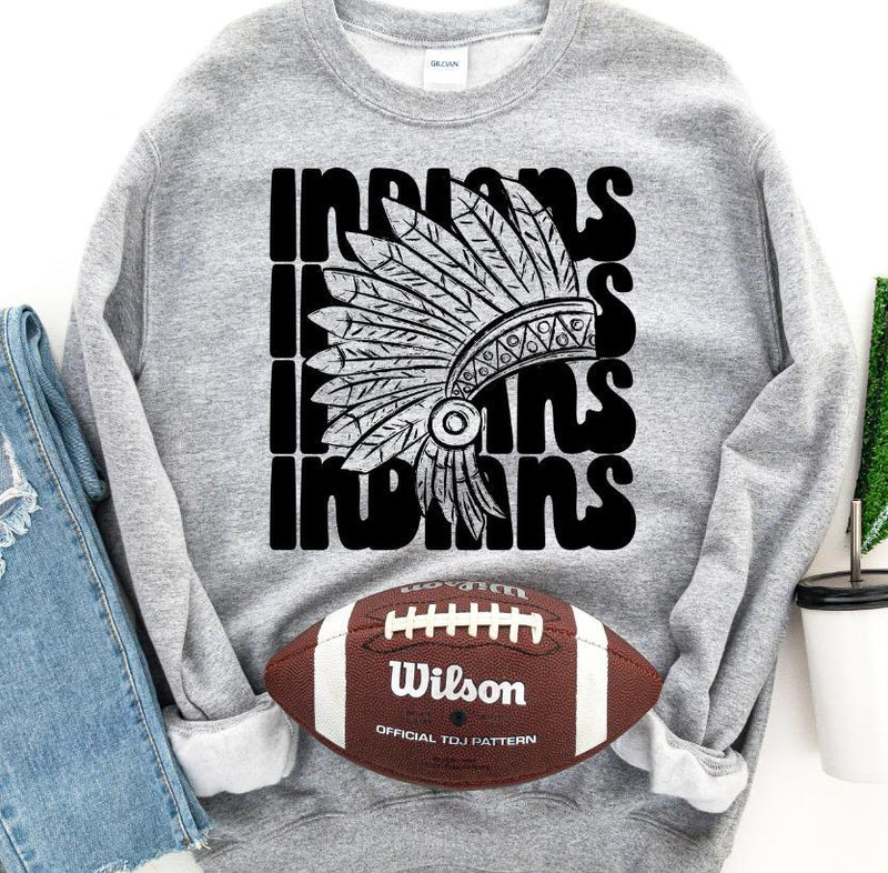 Indians Mascot Sweatshirt
