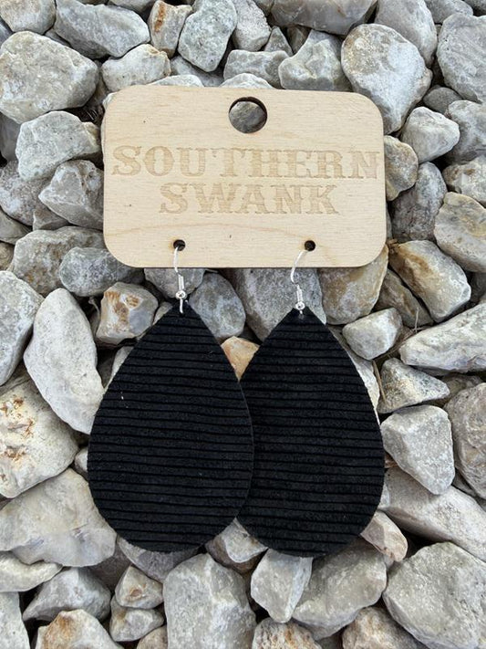 Penelope Black Earrings
