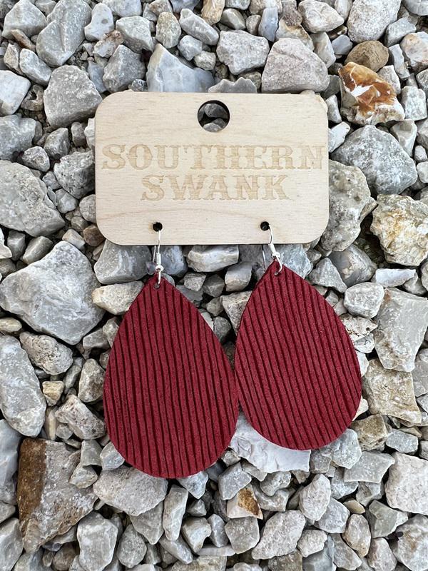 Penelope Crimson Earrings