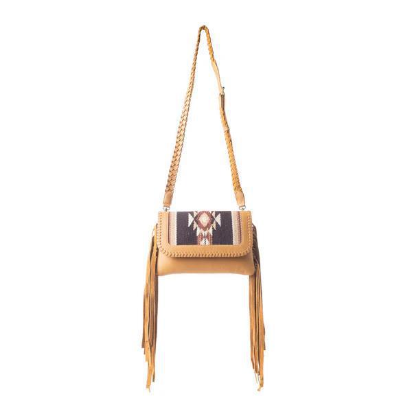 Desert Bonefire Crossbody Bag in Ochre Brown