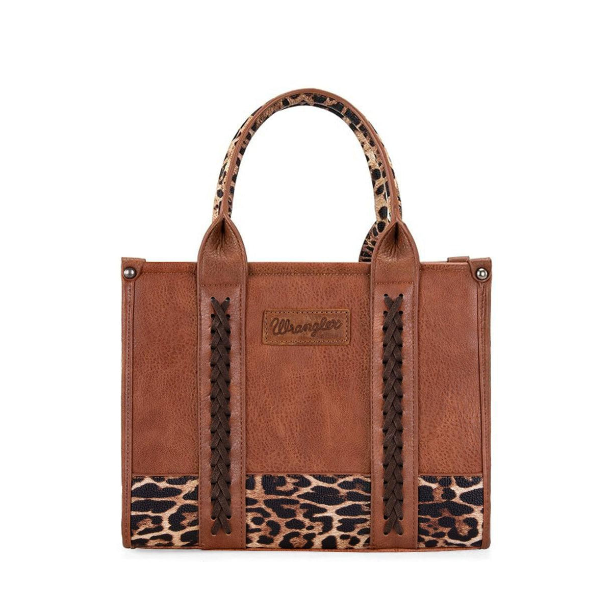 Leopard & Coffee Concealed Carry Tote/Crossbody by Wranger