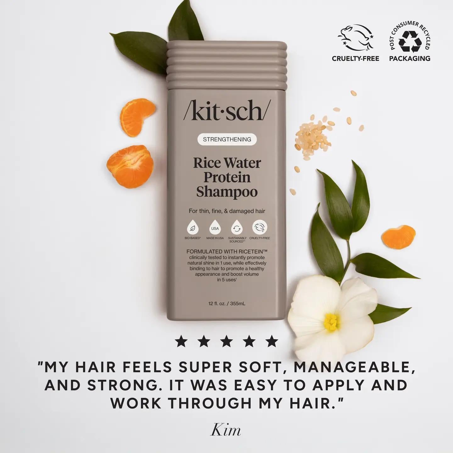 Strengthening Rice Water Liquid Shampoo 12oz
