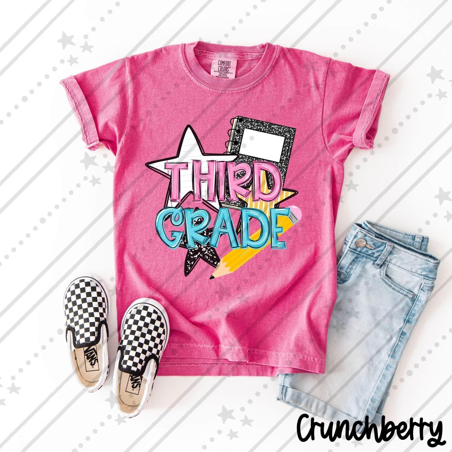 Back To School - Girl, You Are A Star - Grade Tees Comfort Color Tee