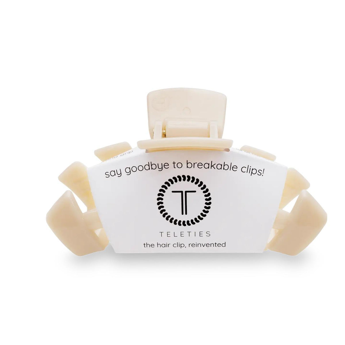 Classic Hair Clip |Almond Beige
