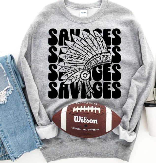 Savages Mascot Sweatshirt