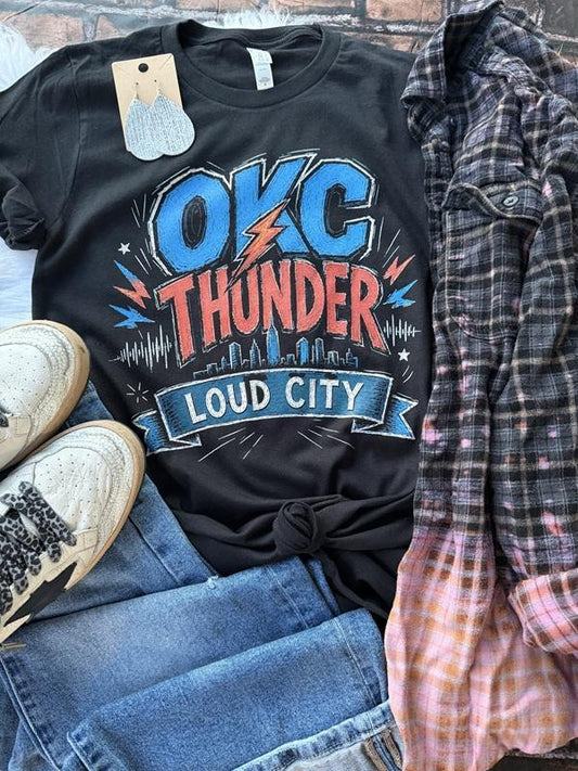 OKC Thunder Loud City Tee