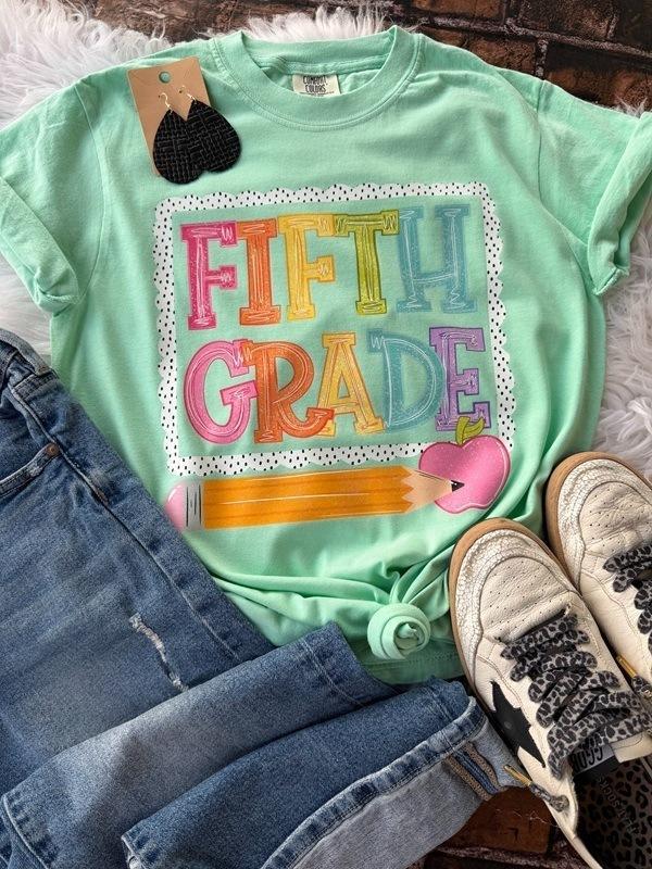 Custom Polka Dot School Occupation Personalized Name Tees