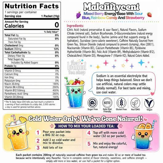 The Loaded Tea Shop Drink Packets