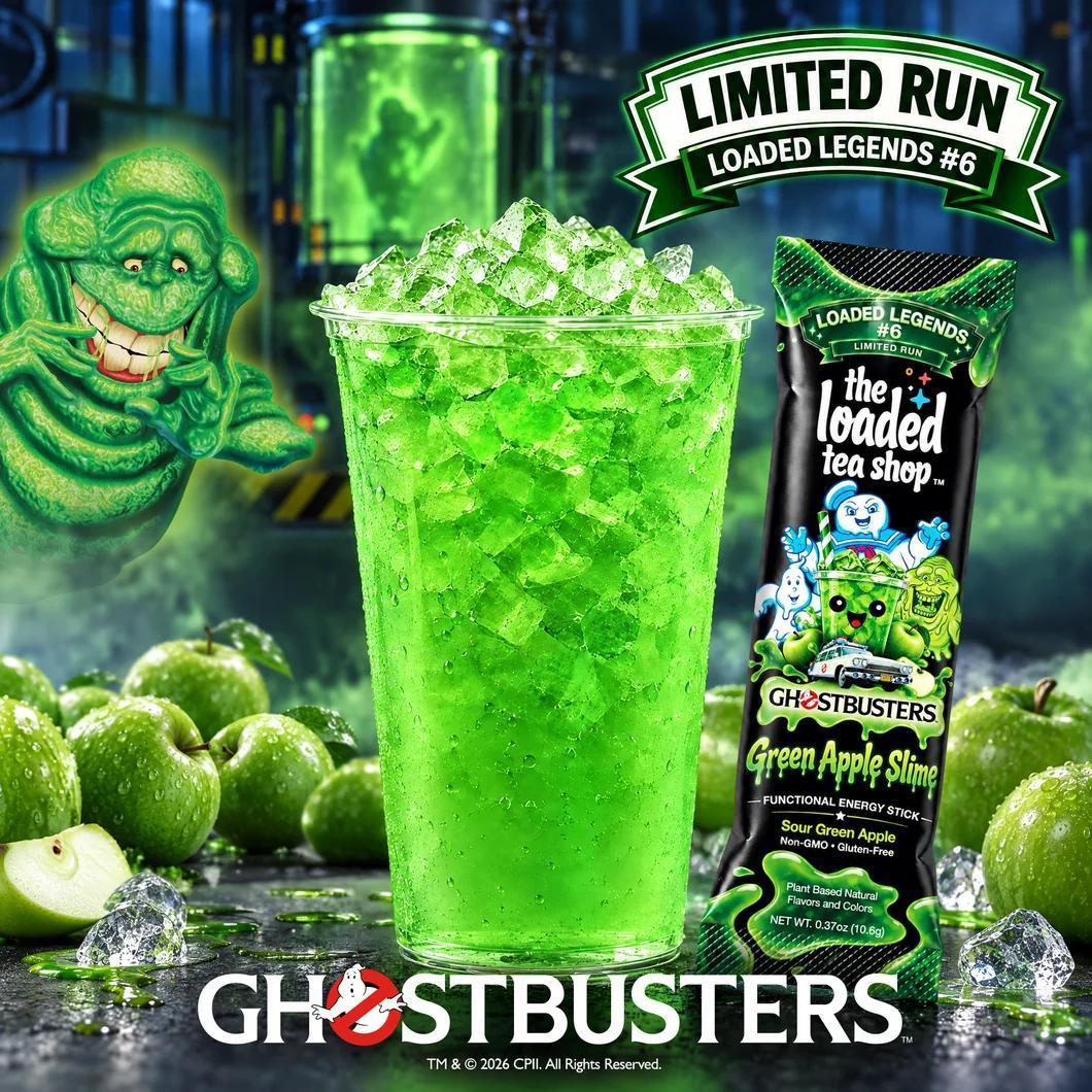 Green Apple Slime Limited Edition - The Loaded Tea Shop Drink Packets