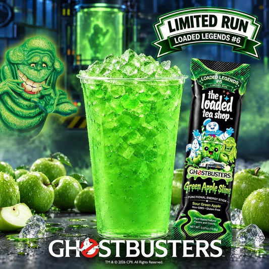 Green Apple Slime Limited Edition - The Loaded Tea Shop Drink Packets