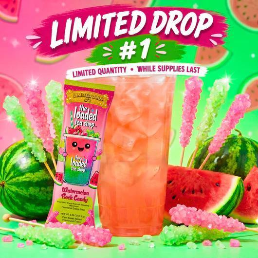 Watermelon Rock Candy
