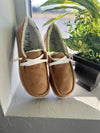 Tan Sherpa Lined Shoes Gypsy Jazz