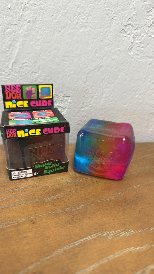 NeeDoh Rainbow Nice Cube