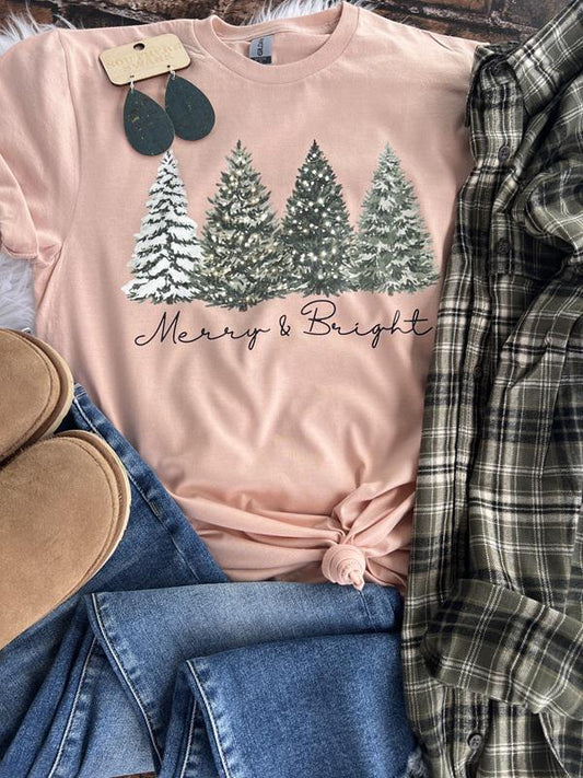 Merry & Bright Tee - Special $12 Buy