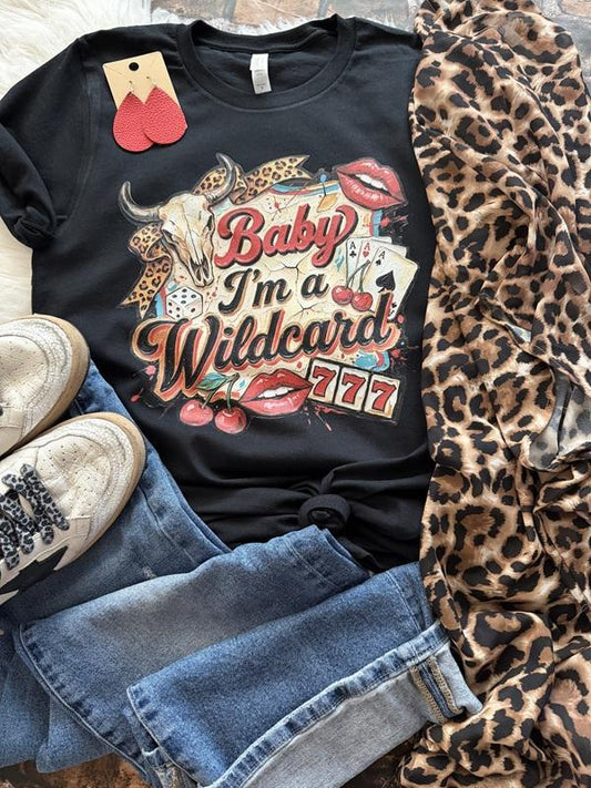 Baby I'm A Wildcard Tee