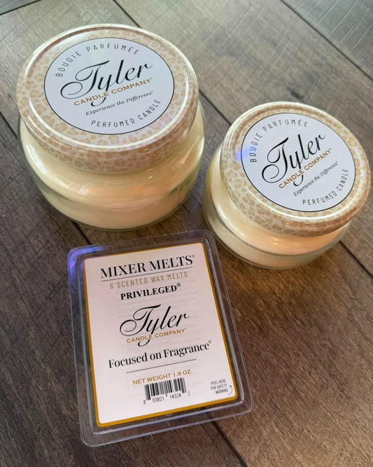 Privileged Candle Collection by Tyler Candle Company