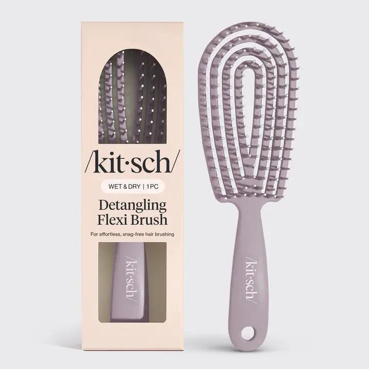 Detangling Flexi Brush - Soft Viole by Kitsch
