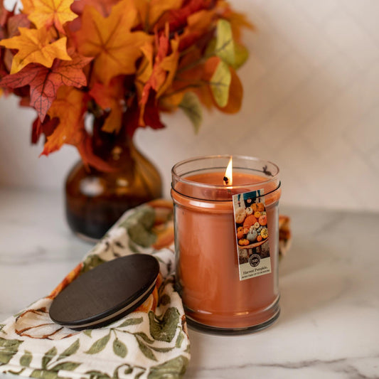 Large Jar Harvest Pumpkin Candle by Bridgewater Candle Co