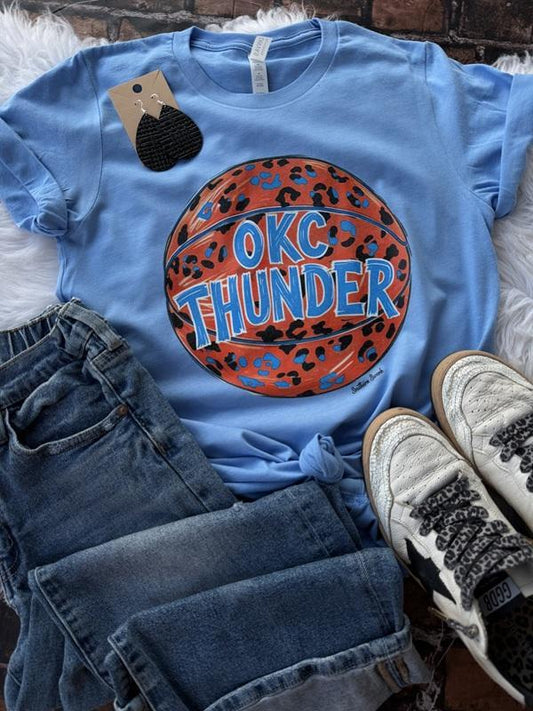 OKC Leopard Basketball (Available Tee and Sweatshirt)