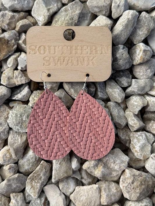 Piper Dusty Pink Earrings