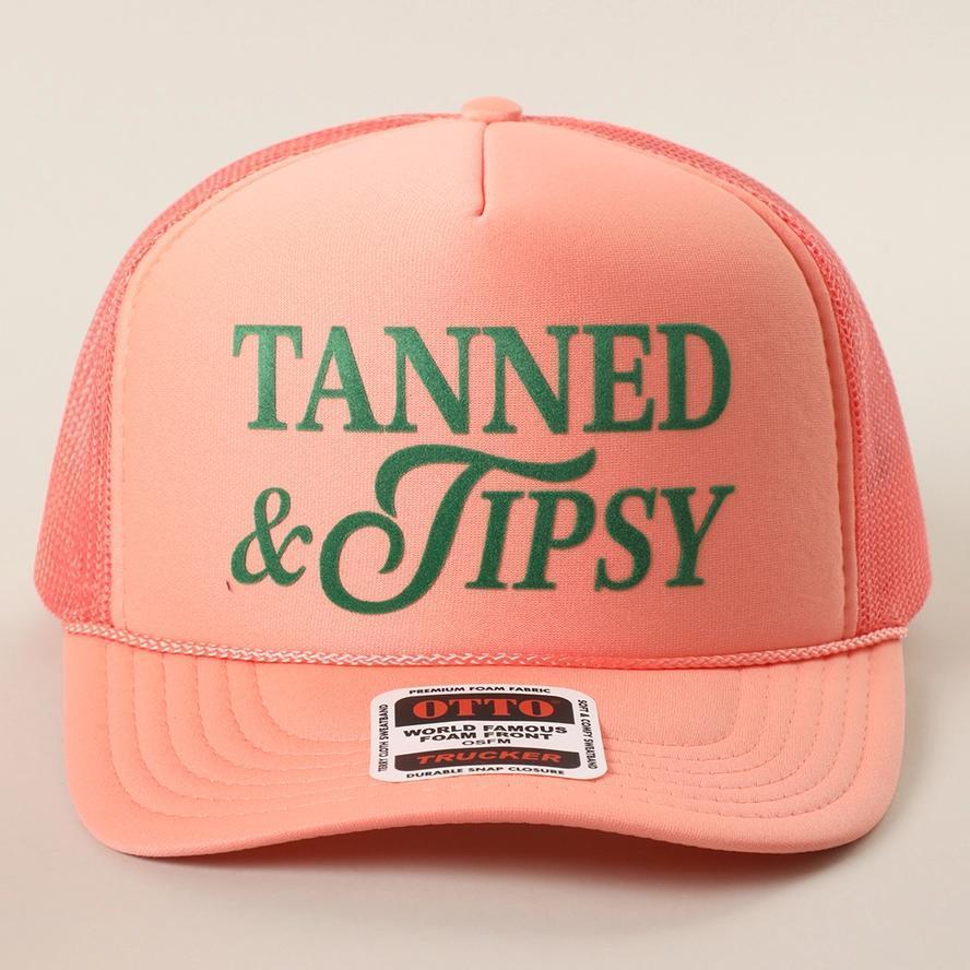 TANNED & TIPSY Foam Trucker Hat