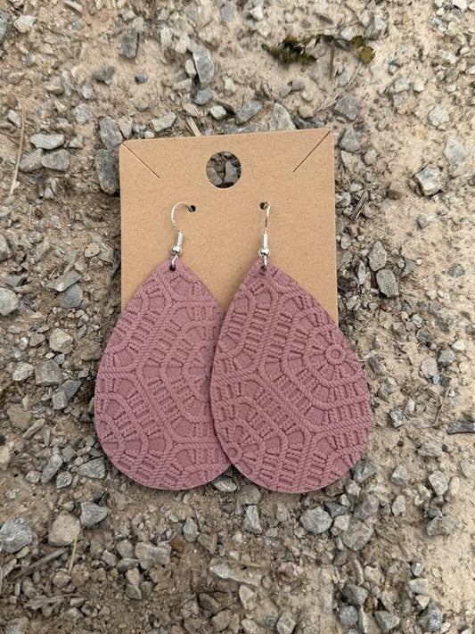 Copeland Dusty Pink Earring