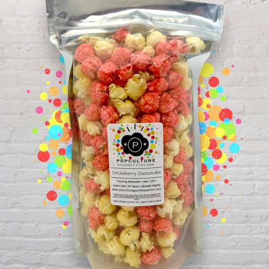 Strawberry Cheesecake Popcorn